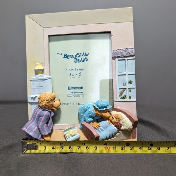 Vintage Berenstain Bears 1993 photo frame 3.5"X5" intercraft - Picture 6 of 7